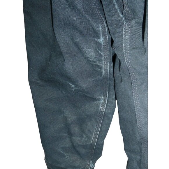 Vintage Carhartt C03  52 TALL Arctic Quilt Duck Canvas Black Work Jacket Coat - Picture 12 of 15